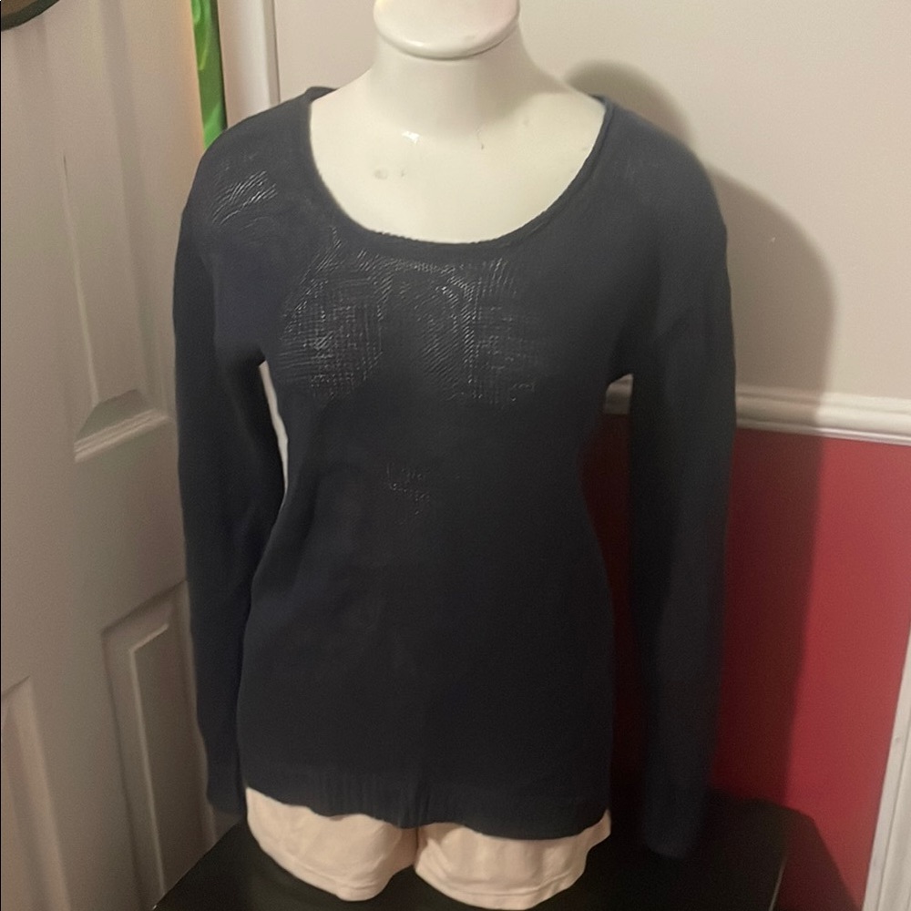 🎉J. Crew Women's Sweater - Dark Gray Crew Neck